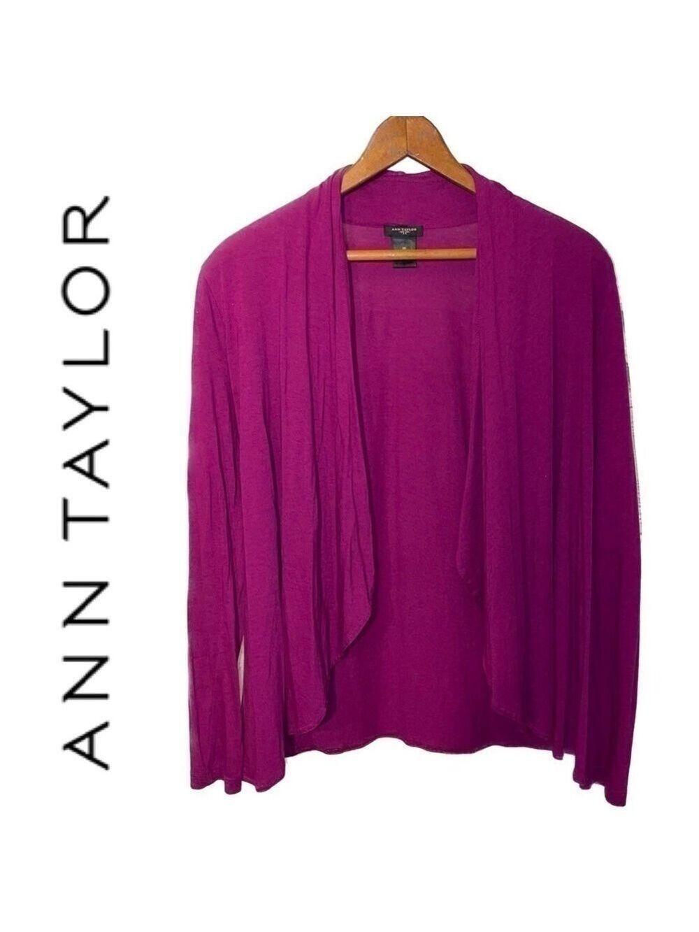 5/$25 ANN Taylor Womens open front cardigan